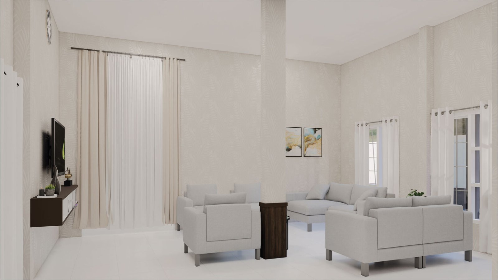 Proyek Interior Rumah Tinggal Sleman